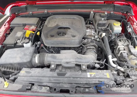 2021 Jeep Wrangler Unlimited Sport S 4X4 z USA, uszkodzony, nr VIN 1C4HJXDNXMW849540